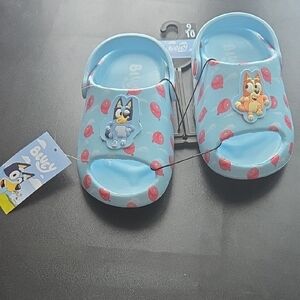 Kids Clogs - Blue and Red